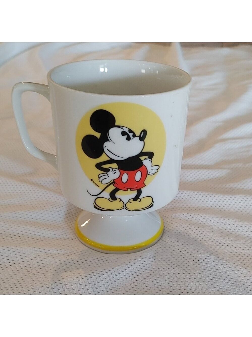 Vintage Mickey Mouse Coffee Mug Cup